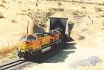 Westbound manifest pops out of Tunnel 2